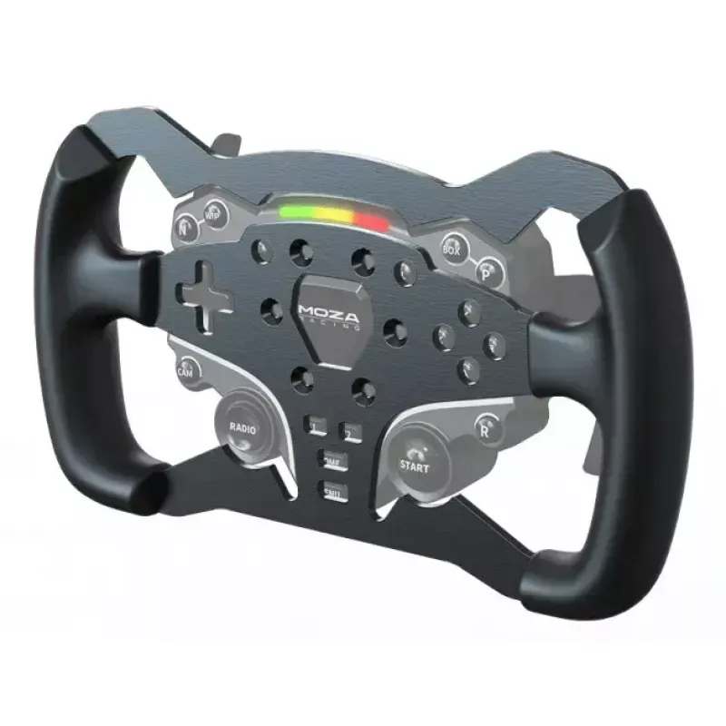 Wheel mod MOZA ES Formula Wheel Mod — PC, musta, 280 mm leveys