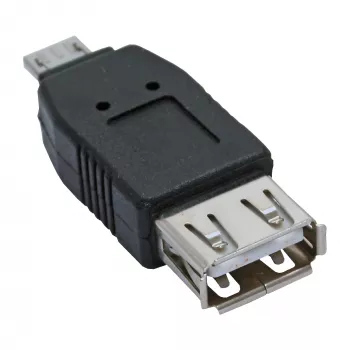InLine Micro USB -sovitin Micro-A uros USB Type A naaras 31600