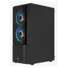 PC-kotelo Aerocool Quantum Midi Tower musta
