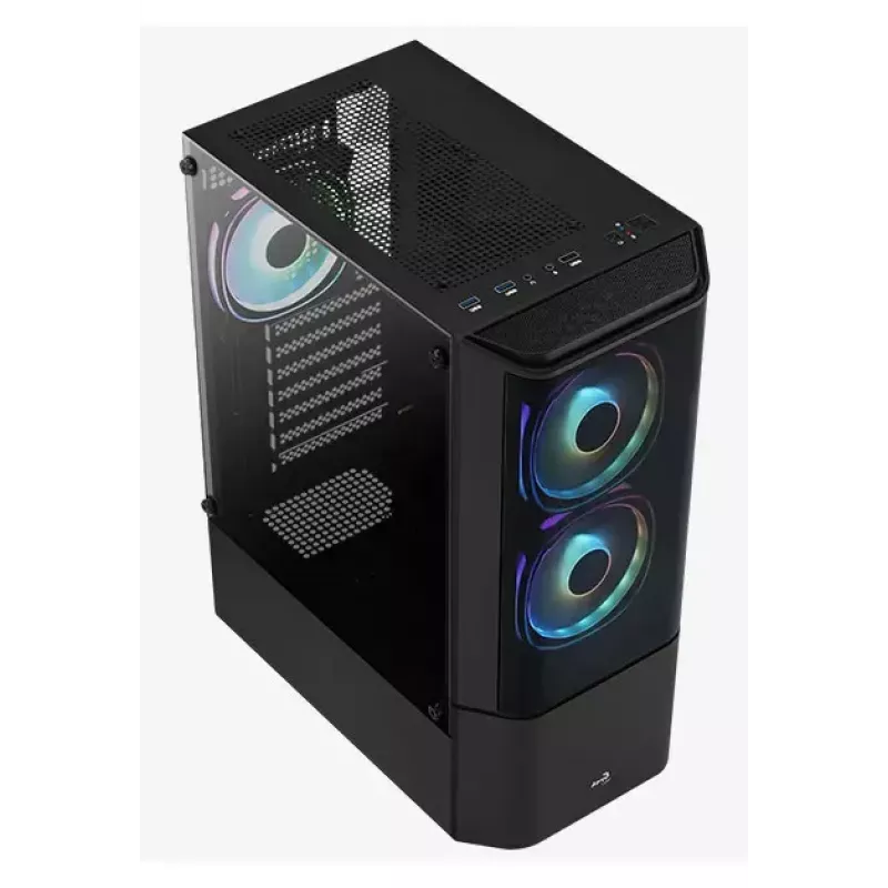 PC-kotelo Aerocool Quantum Midi Tower musta