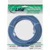 InLine patch-kaapeli S/FTP PiMF Cat.6A halogeeniton 500MHz sininen 10m