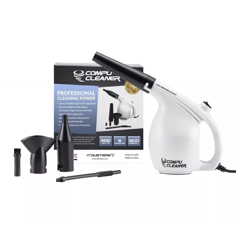 Compu Cleaner IT Dusters EG-1000 500 W musta valkoinen 240 V