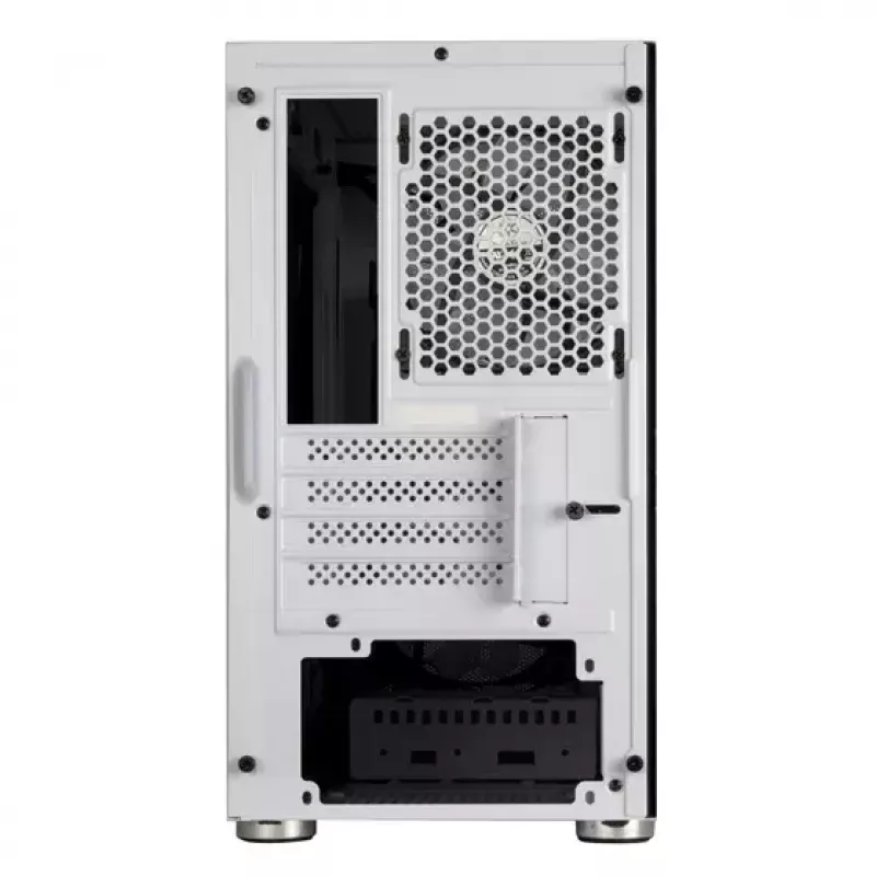 PC-kotelo Silverstone FARA H1M PRO Tower valkoinen