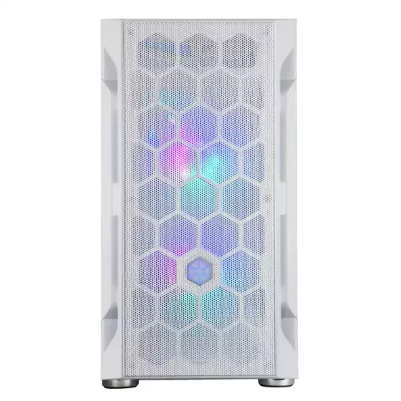 PC-kotelo Silverstone FARA H1M PRO Tower valkoinen