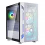 PC-kotelo Silverstone FARA H1M PRO Tower valkoinen