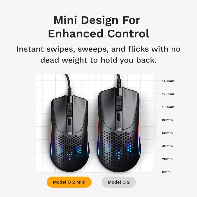 Gaming-hiiri Glorious Gaming Model O 2 Mini RGB musta