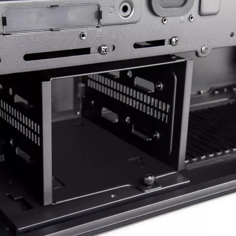 PC-kotelo Silverstone SETA H1 Midi Tower musta