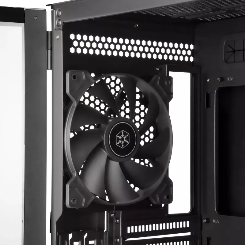 PC-kotelo Silverstone SETA H1 Midi Tower musta
