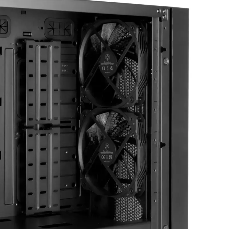 PC-kotelo Silverstone SETA H1 Midi Tower musta