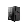 Aerocool Menace Saturn FRGB Midi Tower musta