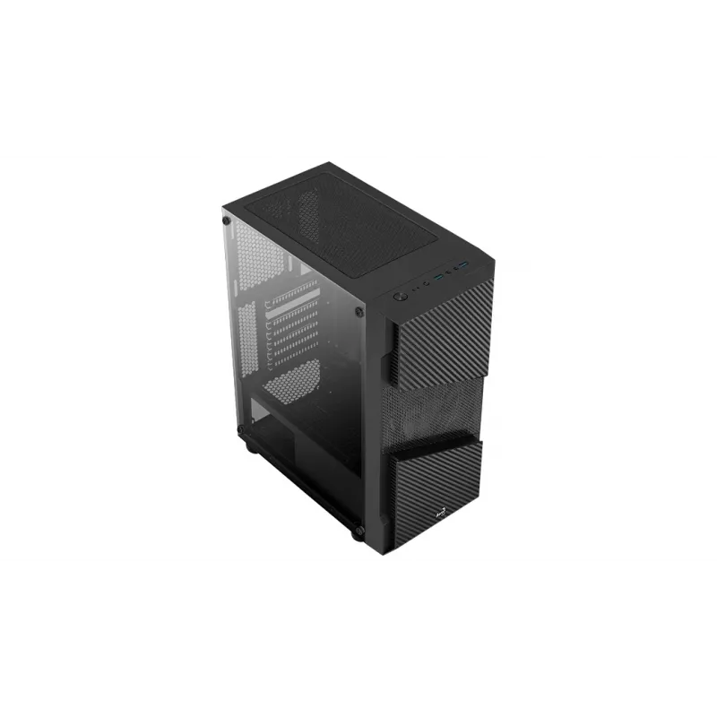 Aerocool Menace Saturn FRGB Midi Tower musta