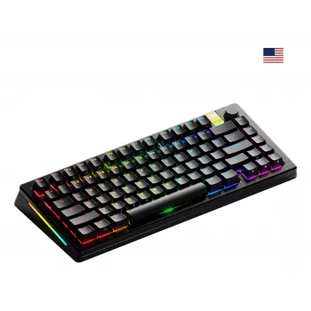 Mekaaninen pelinäppäimistö GLORIOUS GMMK 3 PRO HE 75% langaton RF + Bluetooth, RGB, US QWERTY, musta