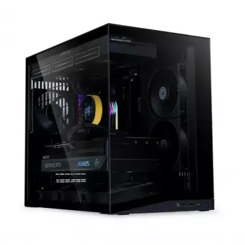 Tietokonekotelo Lian Li PC-kotelo O11 Dynamic Mini V2 Flow musta