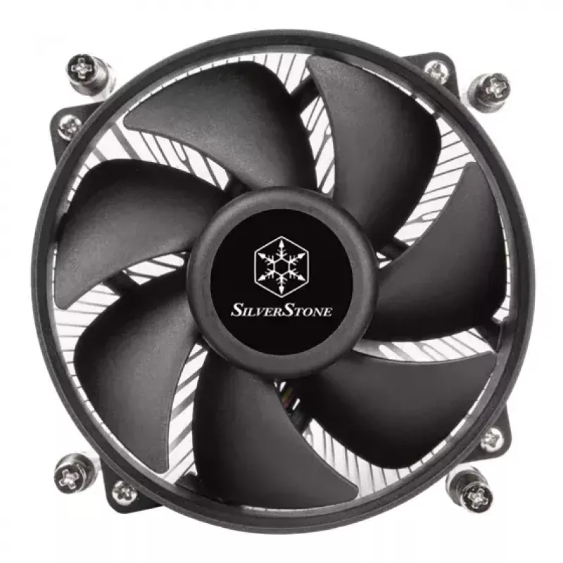 SilverStone SST-NT09-1700 Nitrogon prosessorin ilmajäähdytin, 92 mm, LGA1700, alumiinilamellit