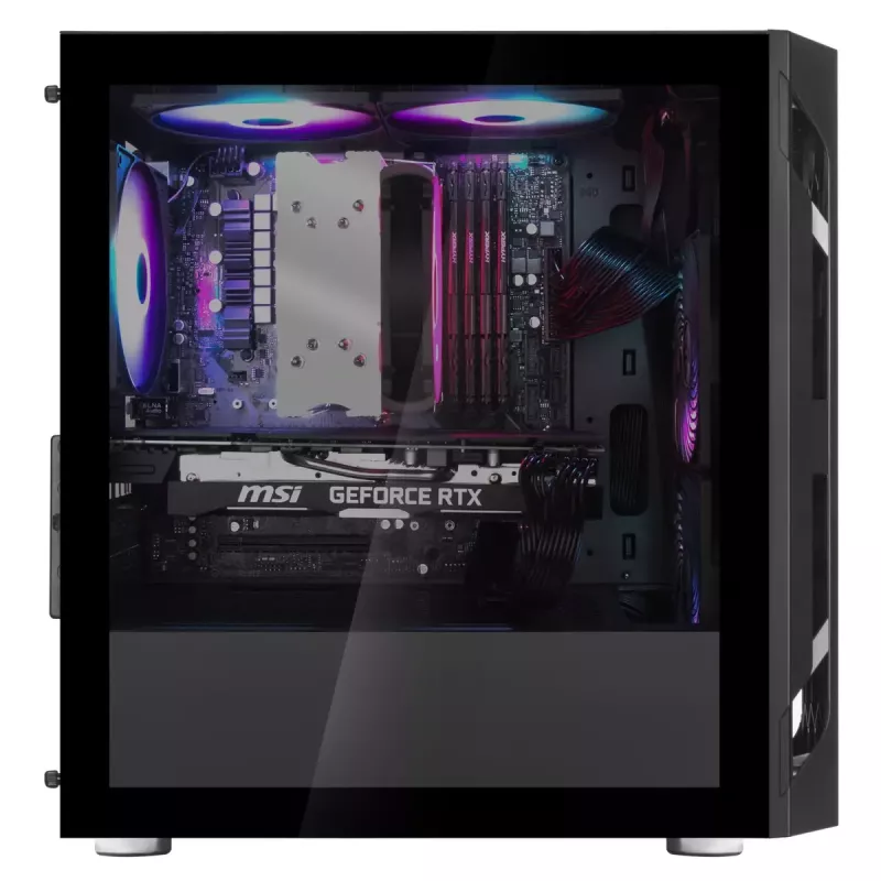 PC-kotelo Silverstone FARA H1M Micro Tower musta
