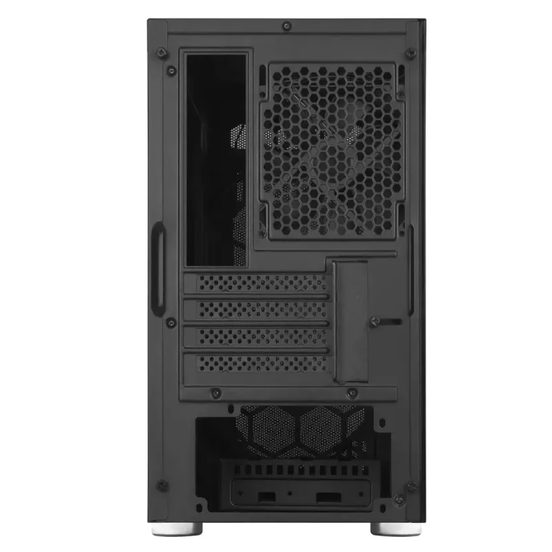 PC-kotelo Silverstone FARA H1M Micro Tower musta