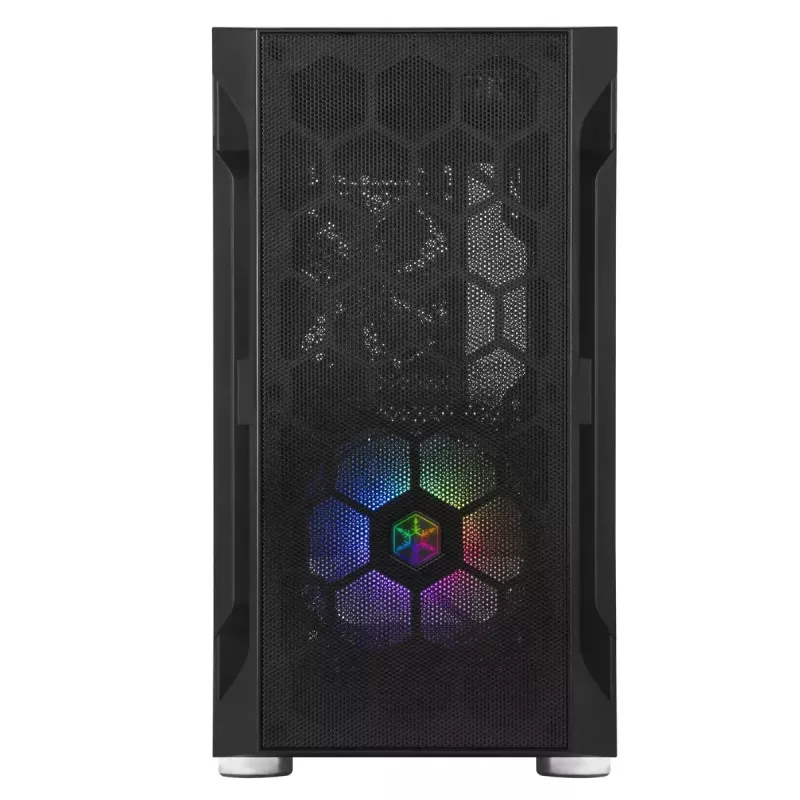 PC-kotelo Silverstone FARA H1M Micro Tower musta