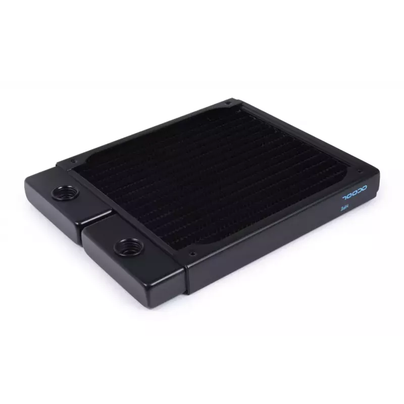 Jäähdytin Alphacool 14443 messinki kupari ruostumaton teräs musta 140 mm
