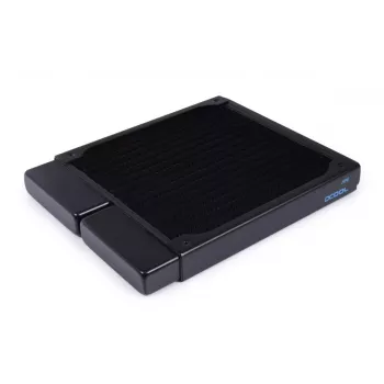 Jäähdytin Alphacool 14443 messinki kupari ruostumaton teräs musta 140 mm