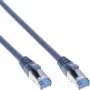 InLine verkkokaapeli S/FTP PiMF Cat.6A halogeeniton 500MHz sininen 5m