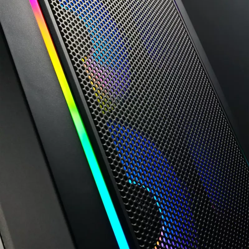 PC-kotelo Silverstone FARA 312Z Midi Tower musta