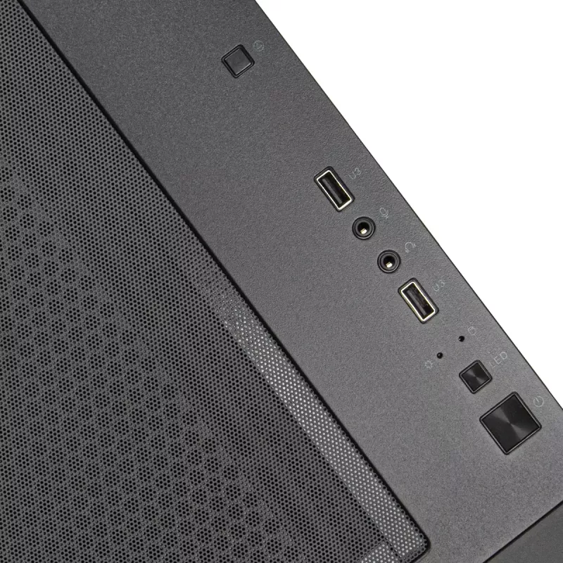 PC-kotelo Silverstone FARA 312Z Midi Tower musta