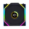 Tuuletin Lian Li UNI FAN SL Wireless LCD 120 Reverse Blade