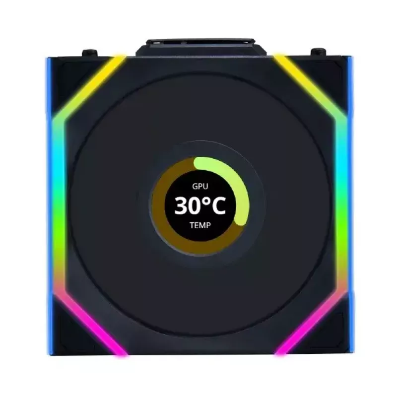 Tuuletin Lian Li UNI FAN SL Wireless LCD 120 Reverse Blade