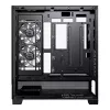 Phanteks XT View PH-XT523V1_DBK01 Midi Tower -tietokonekotelo, E-ATX, karkaistu lasi, D-RGB, musta
