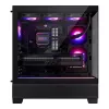 Phanteks XT View PH-XT523V1_DBK01 Midi Tower -tietokonekotelo, E-ATX, karkaistu lasi, D-RGB, musta