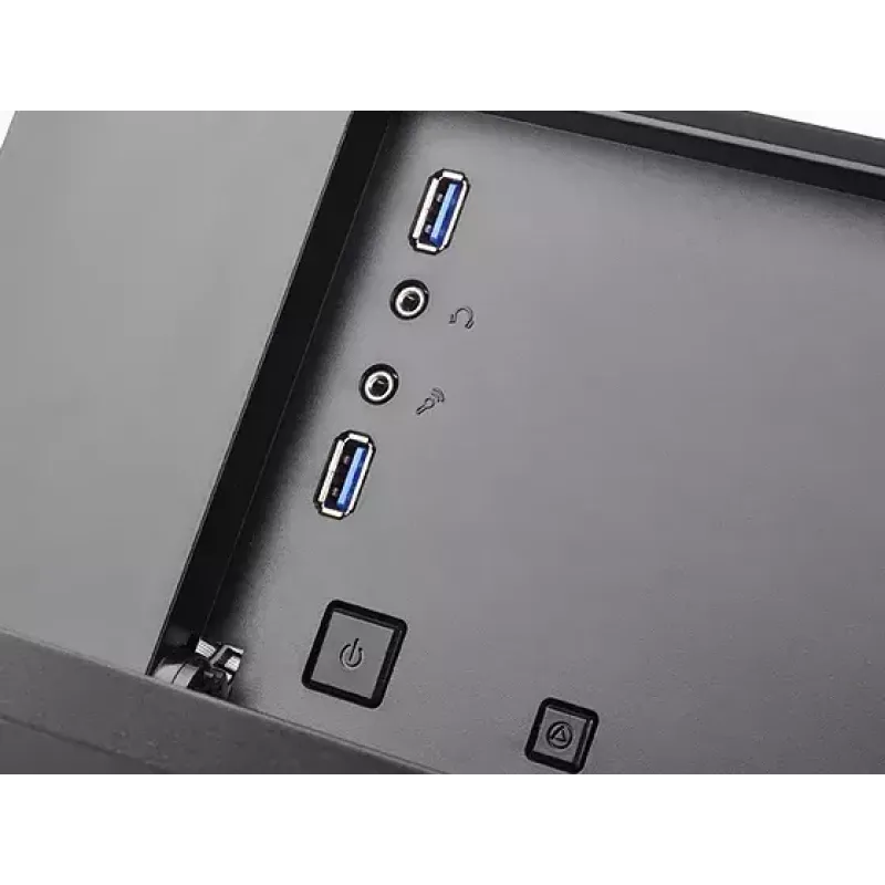 PC-kotelo Silverstone GD10 HTPC musta