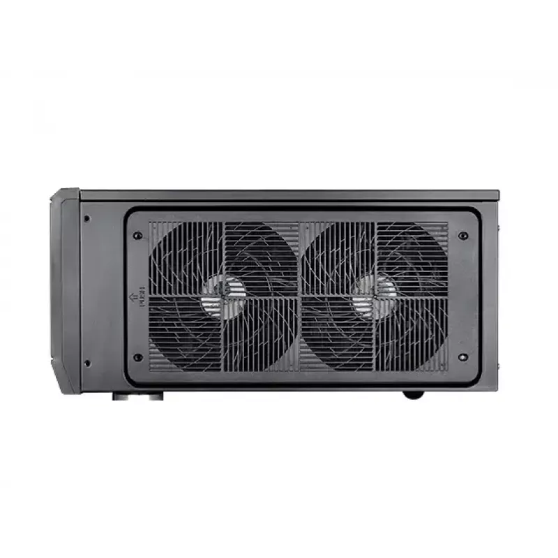 PC-kotelo Silverstone GD10 HTPC musta