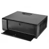 PC-kotelo Silverstone GD10 HTPC musta