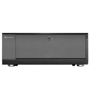 PC-kotelo Silverstone GD10 HTPC musta