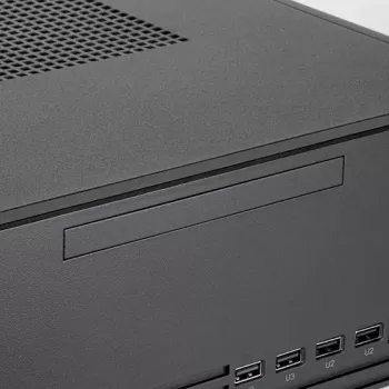 SilverStone MILO 11 SST-ML11B ohut Micro-ATX Desktop-PC-kotelo