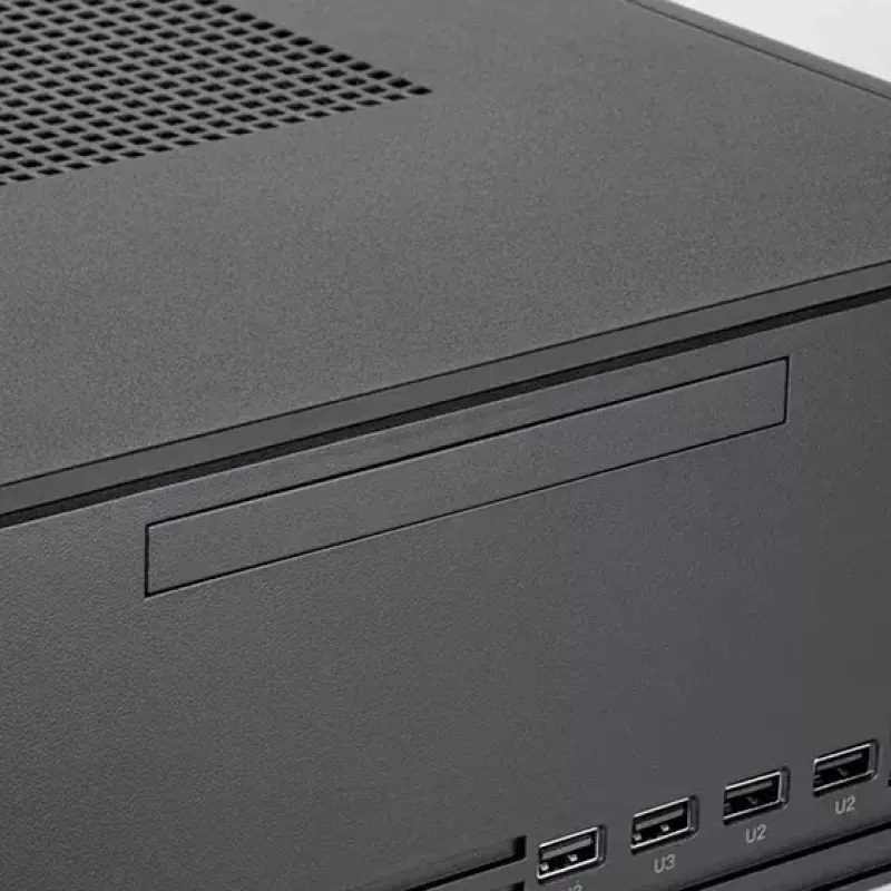 SilverStone MILO 11 SST-ML11B ohut Micro-ATX Desktop-PC-kotelo