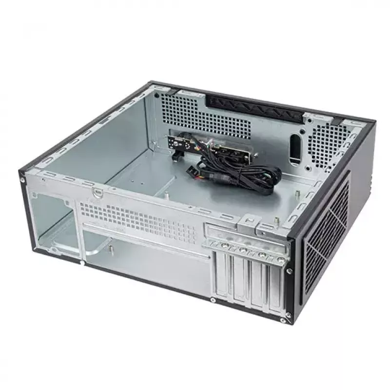 SilverStone MILO 11 SST-ML11B ohut Micro-ATX Desktop-PC-kotelo