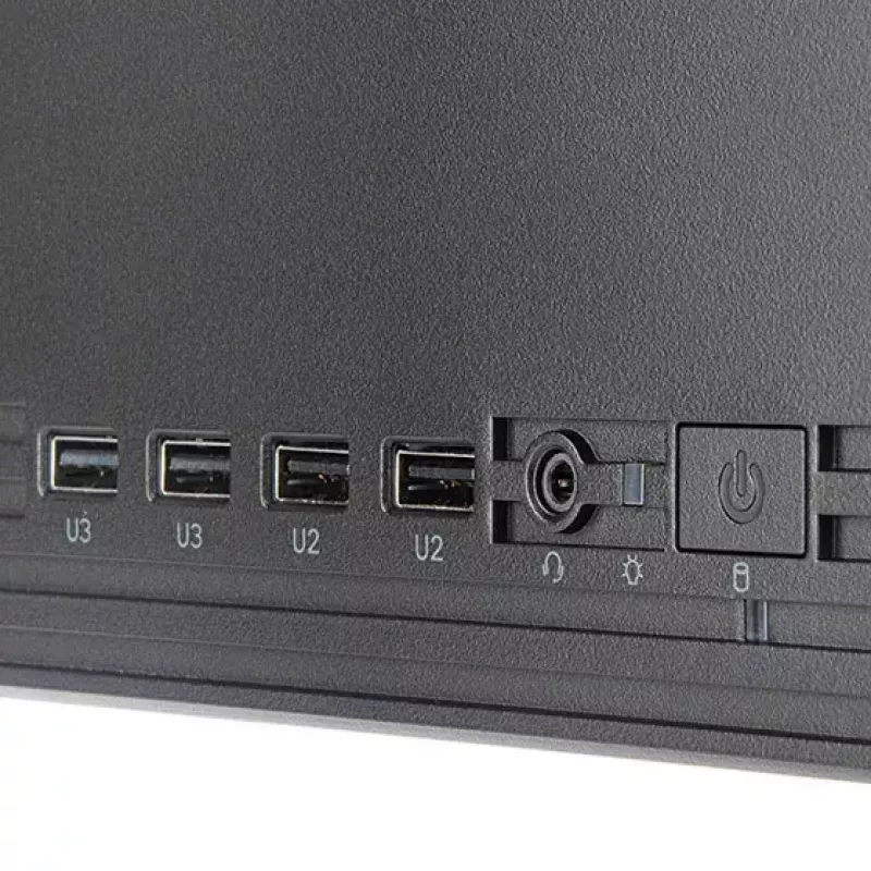 SilverStone MILO 11 SST-ML11B ohut Micro-ATX Desktop-PC-kotelo