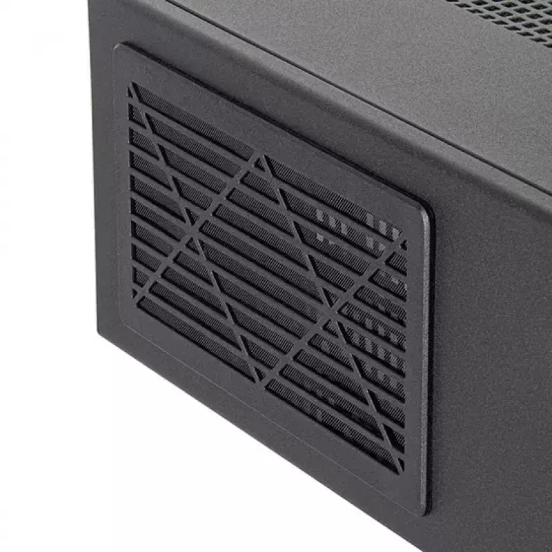 SilverStone MILO 11 SST-ML11B ohut Micro-ATX Desktop-PC-kotelo
