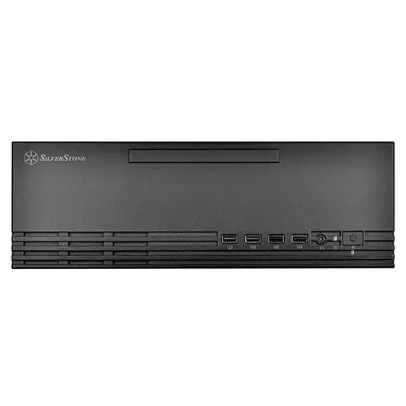 SilverStone MILO 11 SST-ML11B ohut Micro-ATX Desktop-PC-kotelo