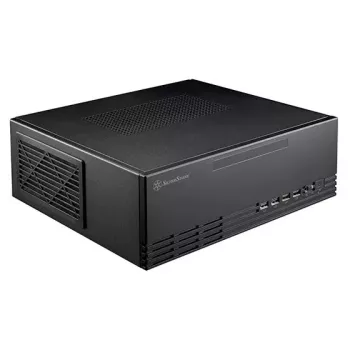 SilverStone MILO 11 SST-ML11B ohut Micro-ATX Desktop-PC-kotelo