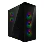 ARCTIC Xtender VG (musta) Premium E-ATX -tietokonekotelo pystysuuntaisella GPU-asennuksella