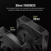 Tuuletin Corsair RS140 MAX tietokonekotelon tuuletin 14 cm musta 2 kpl