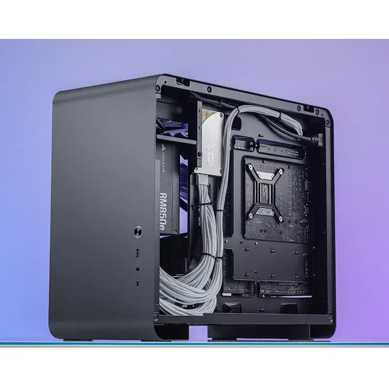 PC-kotelo Jonsbo U4 Mini Mini Tower musta
