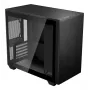 PC-kotelo Aerocool Stormfront Mini Mini Tower musta ATX sivuvirtalähde 120mm tuuletin