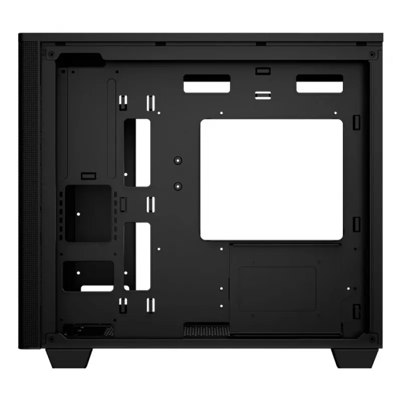 PC-kotelo Aerocool Stormfront Mini Mini Tower musta ATX sivuvirtalähde 120mm tuuletin