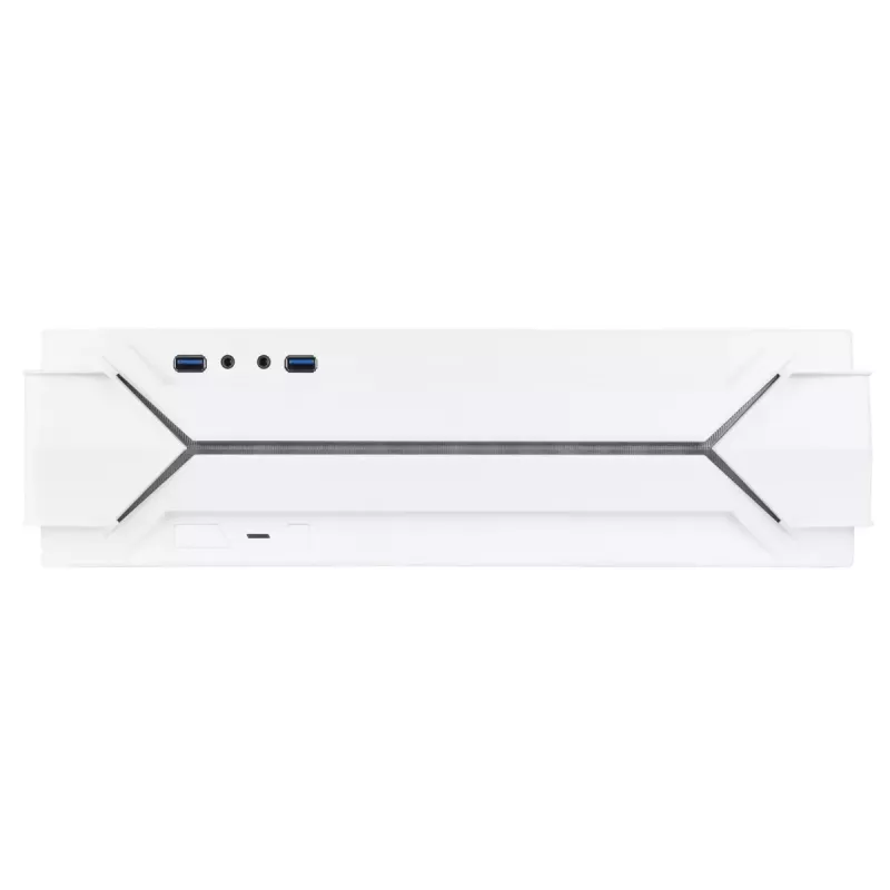 PC-kotelo Silverstone RVZ03-ARGB Desktop valkoinen