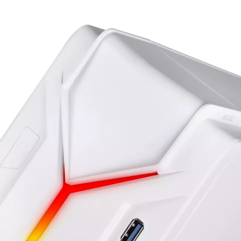 PC-kotelo Silverstone RVZ03-ARGB Desktop valkoinen