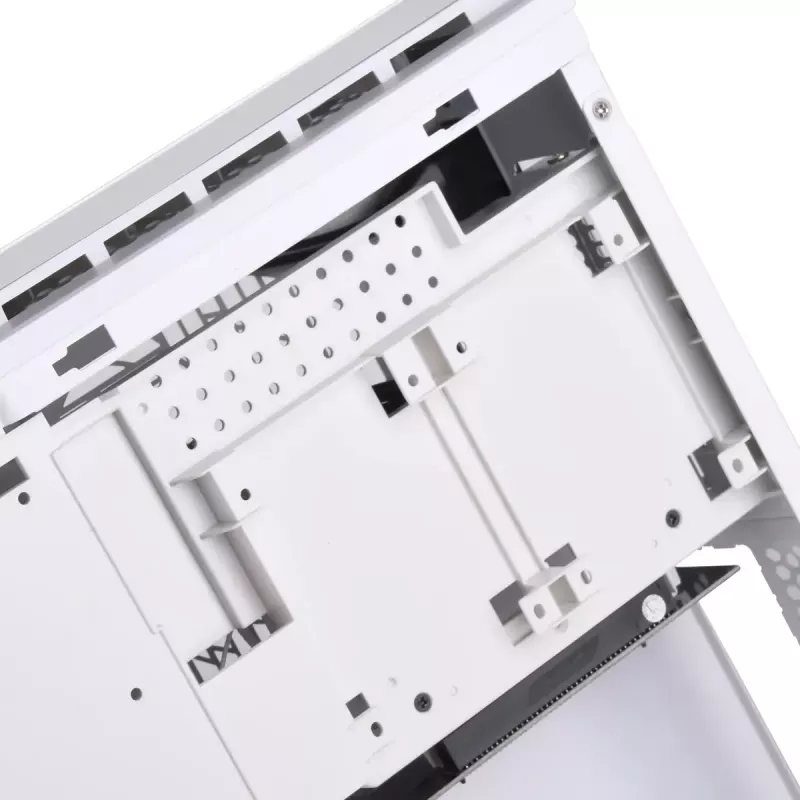 PC-kotelo Silverstone RVZ03-ARGB Desktop valkoinen
