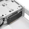 PC-kotelo Silverstone RVZ03-ARGB Desktop valkoinen